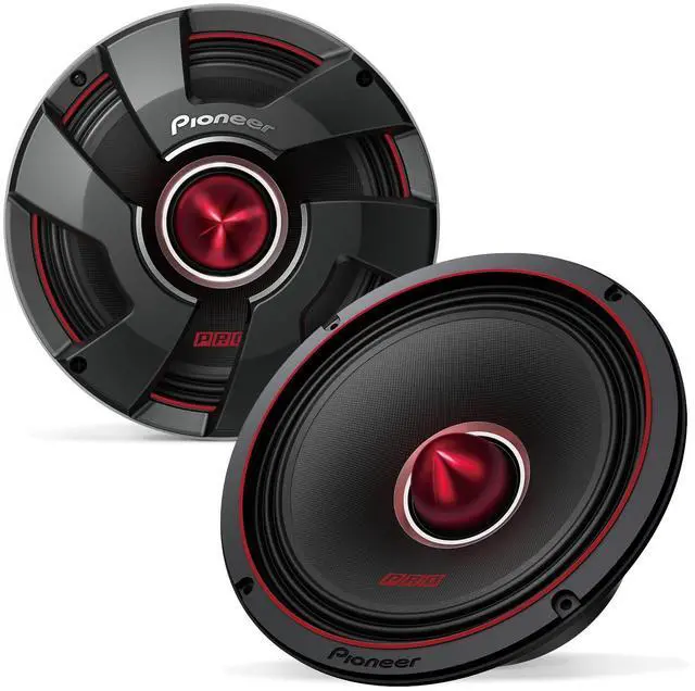 Main image of P.R.O. Series TS-M801PRO 8" Car Speakers 600W Max | Perfect for High-SPL Builds and Pro-Level Car Audio