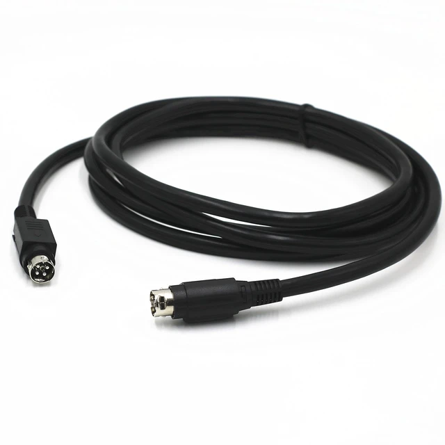 Alt view image 3 of 7 - Compatible with HiVi-Swan D100 & Edifier R1700BT/R1850DB Master-Slave Speaker Cable, 4-Pin High-Flex Pure Copper Audio Cable, Dual-Shielded Interconnect Wire Lossless Audio Transmission (32.8ft)