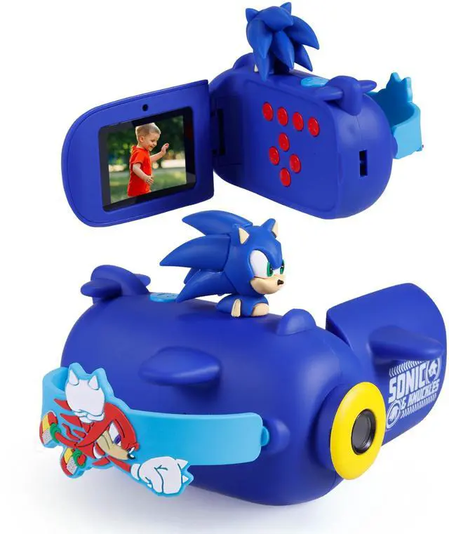 Main image of Sonic the Hedgehog - Kids HD Camcorder, Selfie Mode, Digital Zoom