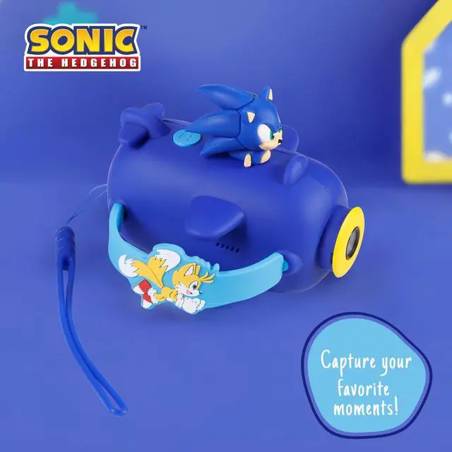 Alt view image 6 of 6 - Sonic the Hedgehog - Kids HD Camcorder, Selfie Mode, Digital Zoom