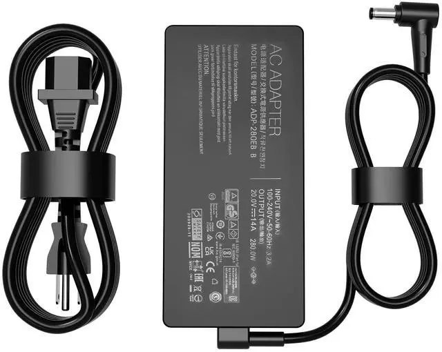 Main image of 280W 14A 20V ADP-280EB B AC Charger for Asus ROG Strix G15 G17 G513R G513Q G713R G713Q Scar 15 17 G532L G533Z G732L G733Z Hero Scar III G731G G531G G703G Gaming Laptop Power Supply Adapter Cord