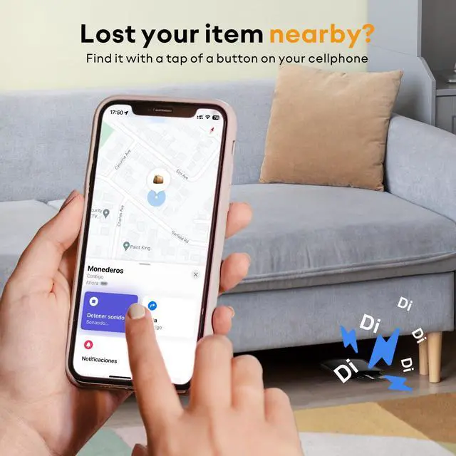 Alt view image 2 of 7 - Wallet Tracker Card Ultra-Thin 1.6mm, Smart Air Tag Bluetooth Tracker Works with Apple Find My (iOS Only), Item Finder Tag for Luggage, Passports, 3-Year Battery Life, IP67 Waterproof, 2 Pack
