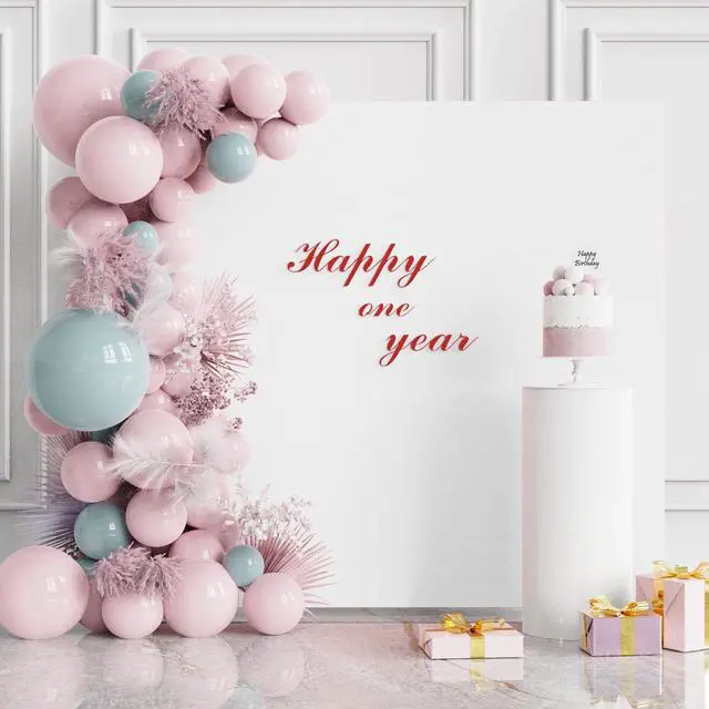 Alt view image 2 of 5 - Square Backdrop Cover White Square Wedding Arch Cover, 6.6x6.6FT | Spandex Square Arch Cover Balloon Arch Covers Stretchy Backdrop for Birthday Party Wedding Ceremony Baby Shower Decor