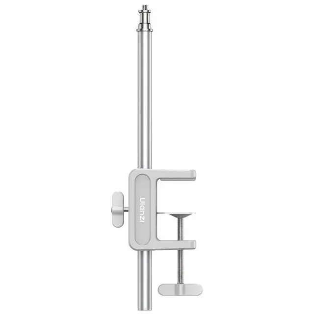 Alt view image 7 of 7 - TH04 Overhead Camera Mount with Magic Arm and 1/4" Ball Head, 360° Rotatable Camera Desk Mount, Desk Tripod with Uka Quick Release Setup for DSLR Cameras/Webcam/iPhone/Ring Light/Microphone