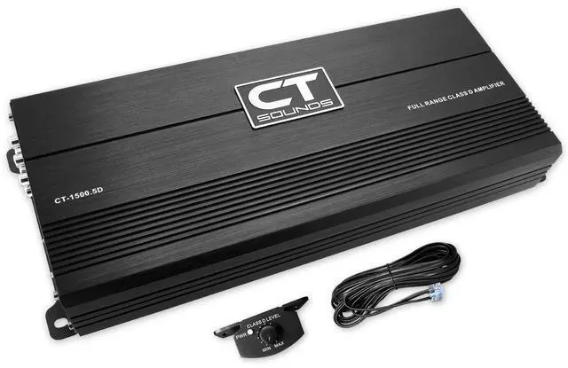 Main image of CT-1500.5D 1800W RMS Full-Range Class D 5-Channel Car Amplifier
