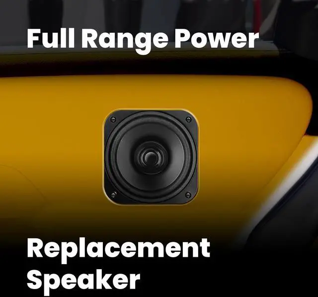 Alt view image 4 of 5 - BRS40 4 Inch Replacement Car Door Speaker, 50 Watts