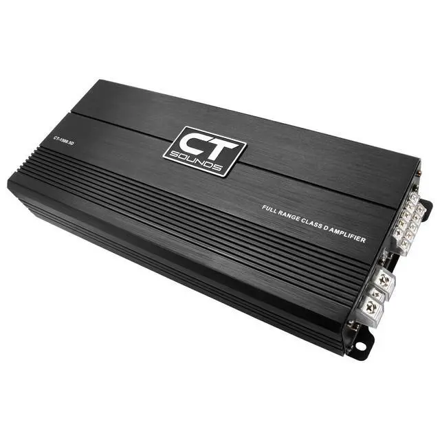 Alt view image 3 of 6 - CT-1500.5D 1800W RMS Full-Range Class D 5-Channel Car Amplifier