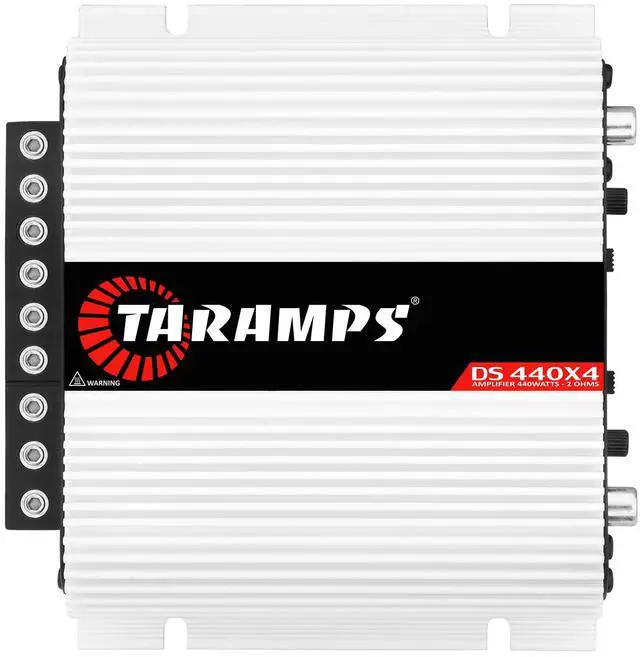Main image of Taramps DS 440x4 2 Ohms Multichannel Amplifier 440 Watts Rms 110x4 Watts Full Range Crossover Fixed Rca/High Level Input 4 Channels Car Audio, Class D