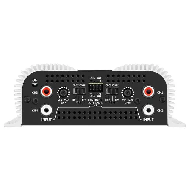 Alt view image 4 of 7 - Taramps DS 440x4 2 Ohms Multichannel Amplifier 440 Watts Rms 110x4 Watts Full Range Crossover Fixed Rca/High Level Input 4 Channels Car Audio, Class D