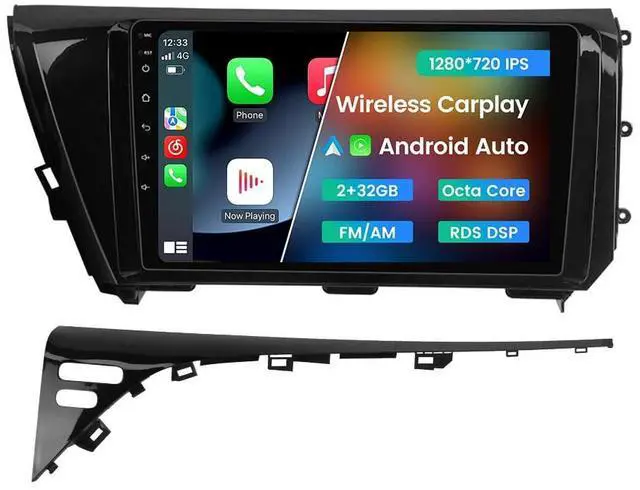 Main image of Android Car Radio Stereo for Toyota Camry 2018 2019 2020, 10.1 inch Octa Core GPS Navi Wireless Wired Car-Play Android Auto Head Unit IPS FM AM RDS DSP, 2GB RAM 32GB ROM
