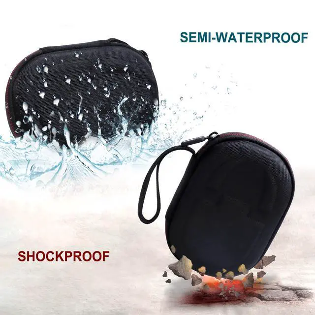 Alt view image 6 of 7 - Case for JBL Clip 5/4 Ultra-Portable Waterproof Bluetooth Speaker Black | Hard Carrying Travel Case for JBL Clip 5/4 Ultra-Portable Waterproof Bluetooth Speaker