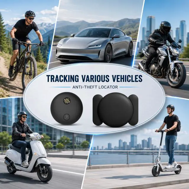 Alt view image 5 of 7 - Yinnovy Tracker Device for Vehicles, Real-Time Tracking, No Monthly Fee | GPS Tracker for Vehicles, No SIM Card Needed, Works with iOS Find My, IP68 Waterproof, Magnetic GPS Locator