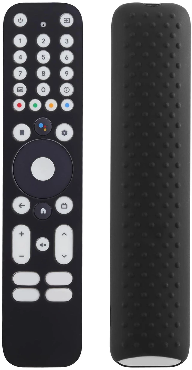Main image of Cover for MECOOL KM2 Plus Deluxe, Homatics Box R 4K Plus, RockTek G2 GX1 Android TV Box Remote Control Case Silicone Skin Protector - Black