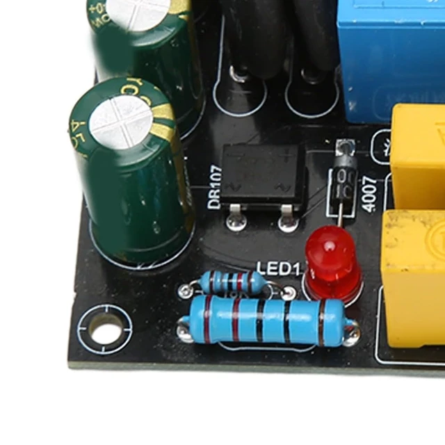 Alt view image 6 of 7 - Soft Start Protection Module 30A 6600W AC 100V-250V PCB Amplifier Power Board for Class A Amplifier Module