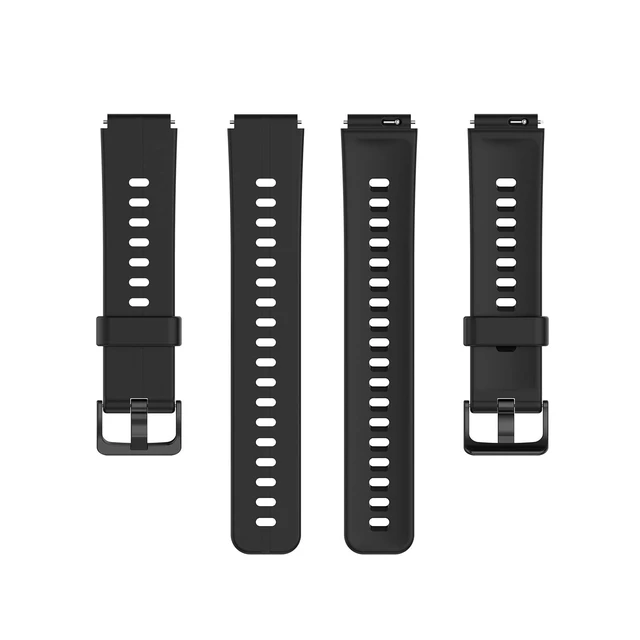 Alt view image 3 of 3 - Compatible with FANY Smart Watch Band, Silicone Replacement Soft Band Wristbands Straps Compatible with FANY luna 1.1'' Smart Watch (3Pack-1)