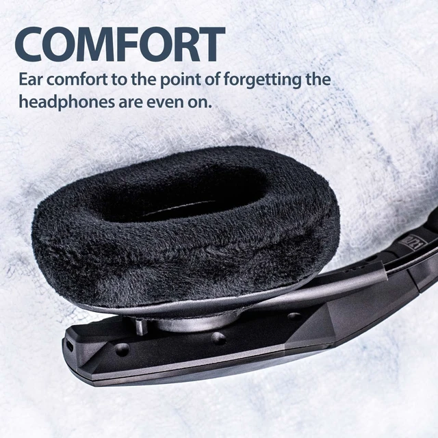 Alt view image 5 of 7 - B450-XT B550-XT Kit Replacement Ear Pads Cushion Compatible with B450-XT B550-XT Headset I B450 B550 XT Accessories (Velour+Mesh+Cooling Gel Ear Cushions)