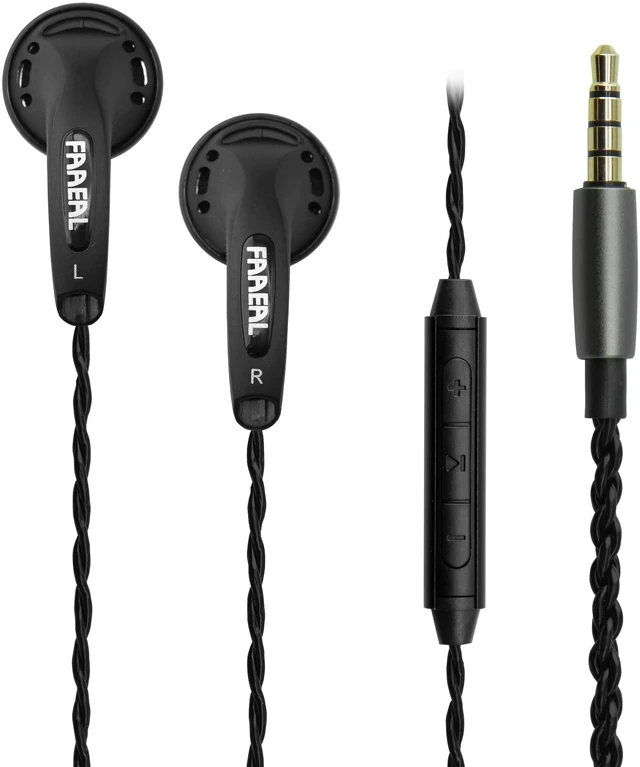 Main image of Iris 2.0 Earphone New Version,32Ohm PET Diaphragm 15.4mm Dynamic Driver Flat Head Earbuds,Balanced Smooth Natural Sound Wired Headphone,3.5mm Headset with Classic Shell Design (Black with Mic)