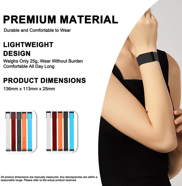 Alt view image 4 of 6 - HydroKnit Wrist Band, Comfortable and Waterproof Replacement Wrist/Bicep Band for Whoop 4.0 Heart Rate Monitor
