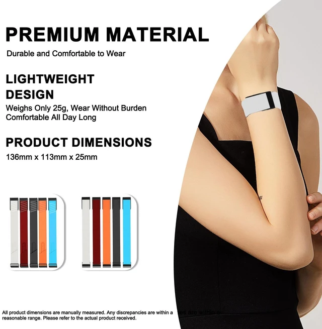 Alt view image 4 of 6 - HydroKnit Wrist Band, Comfortable and Waterproof Replacement Wrist/Bicep Band for Whoop 4.0 Heart Rate Monitor