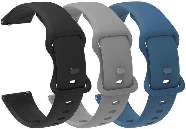 Main image of Compatible with Fempoin Smart Watch Bands, Quick Release Silicone Sport Strap Replacement Watchband with Woven Loop Design Compatible with Fempoin T10 Pro 40mm 1.43 Inches Smart Watch