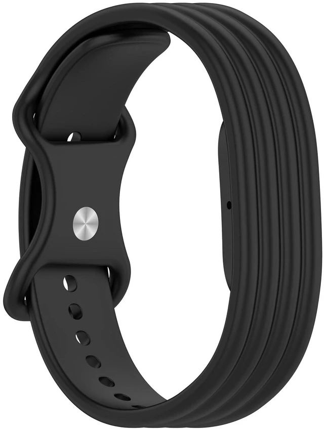 Alt view image 4 of 7 - Fitbit Air Band, Comfortable & Lightweight Breathable Silicone Sport Strap Compatible with Google Fitbit Air Bands for Women Men