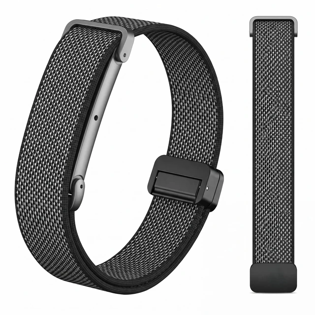 Main image of Nylon Loop Band for Google Fitbit Air with Magnetic Clasp Upgraded Sports Soft Adjustable Replacement Strap for Fitbit Air Accessories