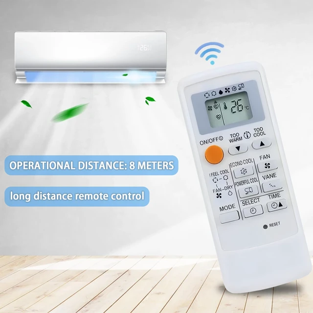 Alt view image 3 of 6 - Replacement Remote Control for Mitsubishi Air Conditioner MP07A MP-04A MP04B MP-07A NH08 MSD-CD07VD (MS16A)