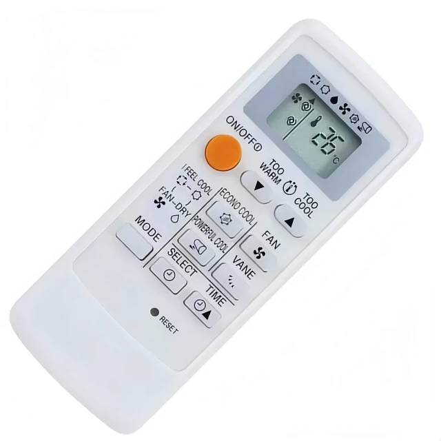 Alt view image 5 of 6 - Replacement Remote Control for Mitsubishi Air Conditioner MP07A MP-04A MP04B MP-07A NH08 MSD-CD07VD (MS16A)