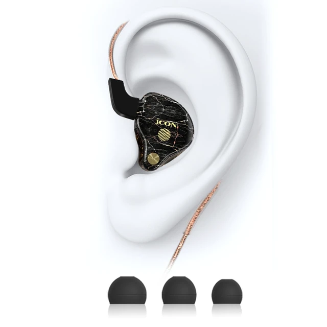 Alt view image 6 of 7 - Pro Audio Scan 10 in-Ear Monitors (Brown) - Professional Wired Earphones with 3.5mm Jack for Stage, Studio, PC, Smartphone - Noise Isolating IEM (Skin Tone)