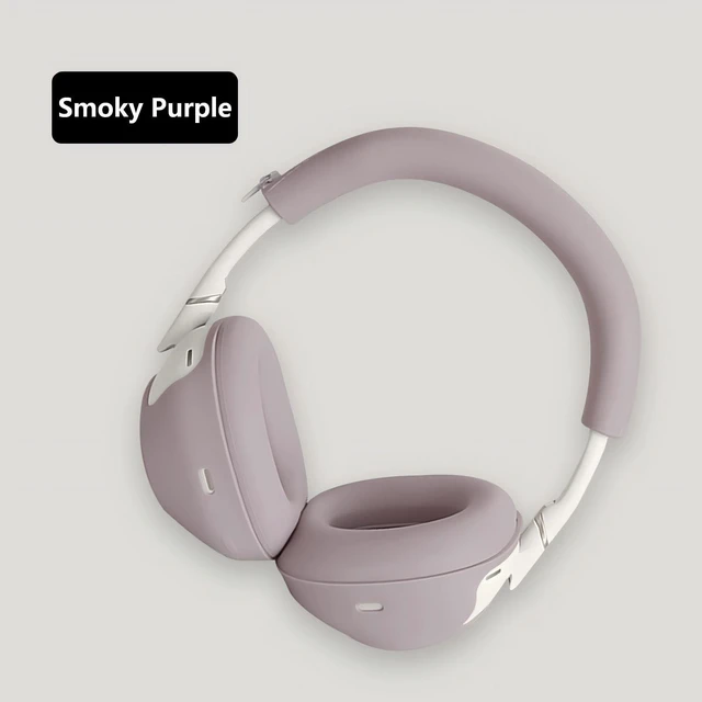 Alt view image 6 of 7 - 3 Set WH 1000XM6 Earpads Cover for Sony WH-1000XM6 Headphones, Embody EarPad/Ear Cover/Headband Cushion Protector, Sweat Proof Soft Silicone Headphones Accessories (Smoky Purple)