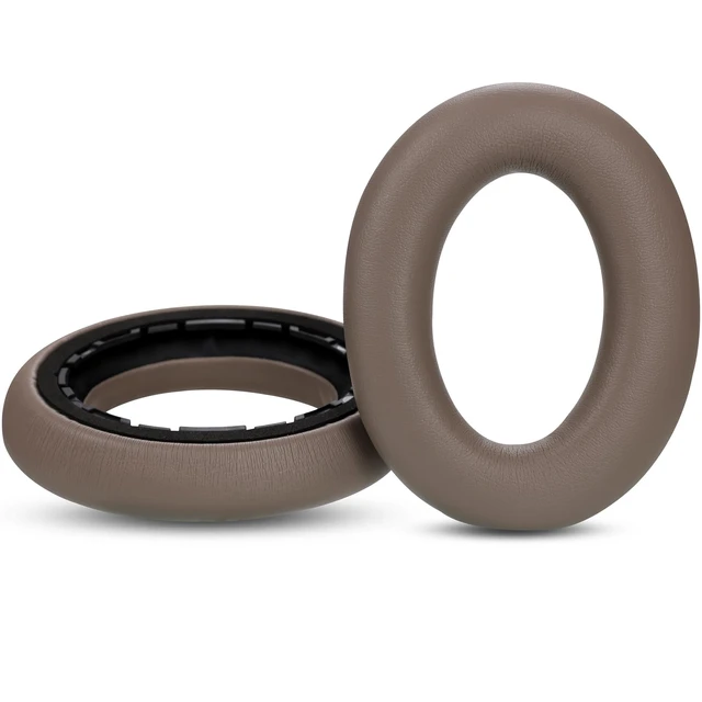 Alt view image 6 of 6 - ACCENTUM Plus Earpads Cushions Replacement Compatible with Sennheiser ACCENTUM Plus Wireless Headphones Ear Pads Cushions with Soft Protein Leather Wrapped Memory Foam