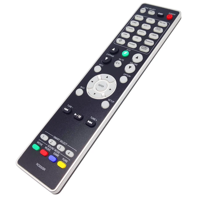 Alt view image 2 of 5 - RC035SR AV Receiver Remote Control for Marantz NR1609, NR1710, SR5013, SR5014, SR6012, SR6013