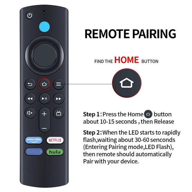 Alt view image 4 of 4 - Replacement Remote Control Controller for Echo Show 15 Full HD 15.6" Smart Display