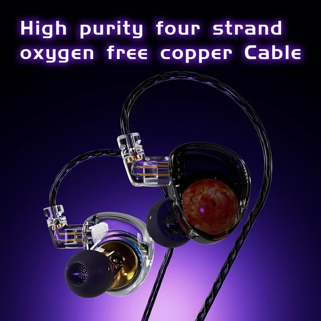 Alt view image 5 of 7 - ND Planet IEM Earphones: 12mm Dual Magnetic Drivers, HiFi Gaming Earbuds with Detachable 2-Pin Cable, Noise Isolating in-Ear Monitors for Musician Audiophile Singer