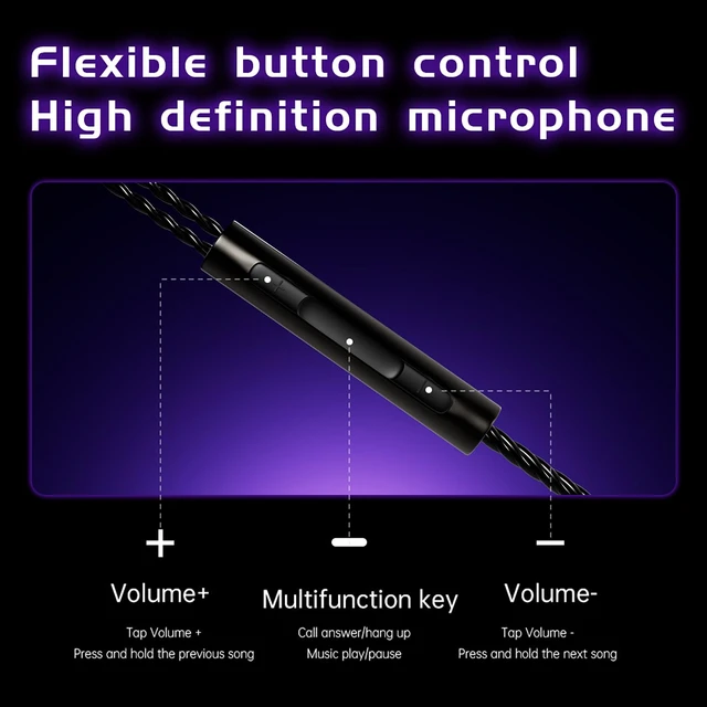 Alt view image 7 of 7 - ND Planet IEM Earphones: 12mm Dual Magnetic Drivers, HiFi Gaming Earbuds with Detachable 2-Pin Cable, Noise Isolating in-Ear Monitors for Musician Audiophile Singer