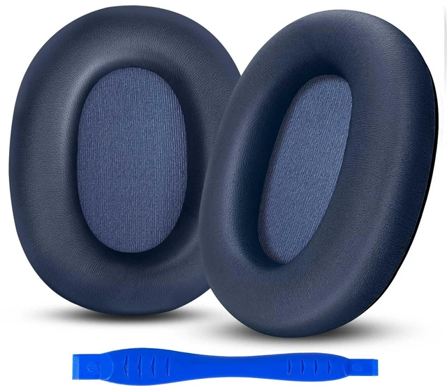 Main image of Genuine Leather Replacement Ear Pads Cushions for Sony WH-1000XM6 Noise Canceling Headphones, Premium Sony XM6 Earpads Covers with Soft Lambskin, Optimized Memory Foam (Lambskin - Blue)