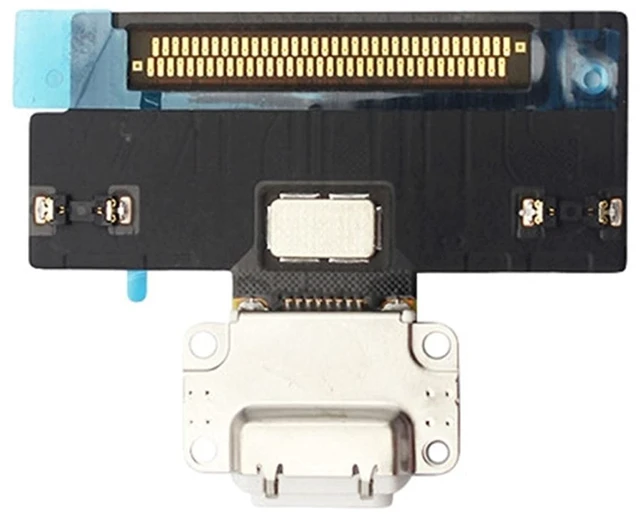 Main image of T Phael Charger Dock Connector Replacement Compatible with iPad Pro 10.5 Inch A1701 A1709 A1852 2017 10.5" Charging Port Assembly Flex Cable (White)