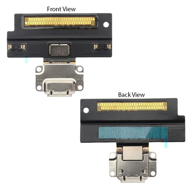Alt view image 4 of 7 - T Phael Charger Dock Connector Replacement Compatible with iPad Pro 10.5 Inch A1701 A1709 A1852 2017 10.5" Charging Port Assembly Flex Cable (White)
