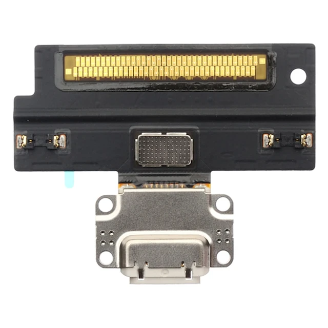 Alt view image 6 of 7 - T Phael Charger Dock Connector Replacement Compatible with iPad Pro 10.5 Inch A1701 A1709 A1852 2017 10.5" Charging Port Assembly Flex Cable (White)
