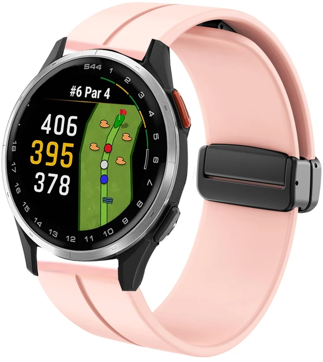 Main image of Compatible with Garmin Approach J1 Band, 20mm Quick Release Soft Silicone Sport Wristband Replacement Straps Compatible for Garmin Approach S50, S44, S42, S40, J1 Smartwatch