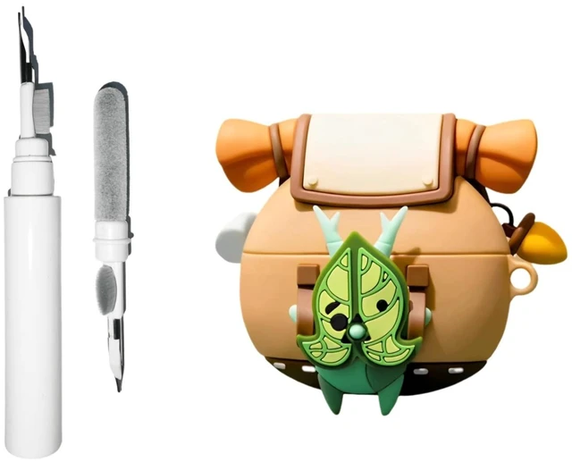 Main image of Silicone Korok Case Compatible with Sony WF-1000XM5 with Keychain, Cute Anime Yahaha Shockproof Protective Cover for WF-1000XM5 for Kids with Cleaning Kit