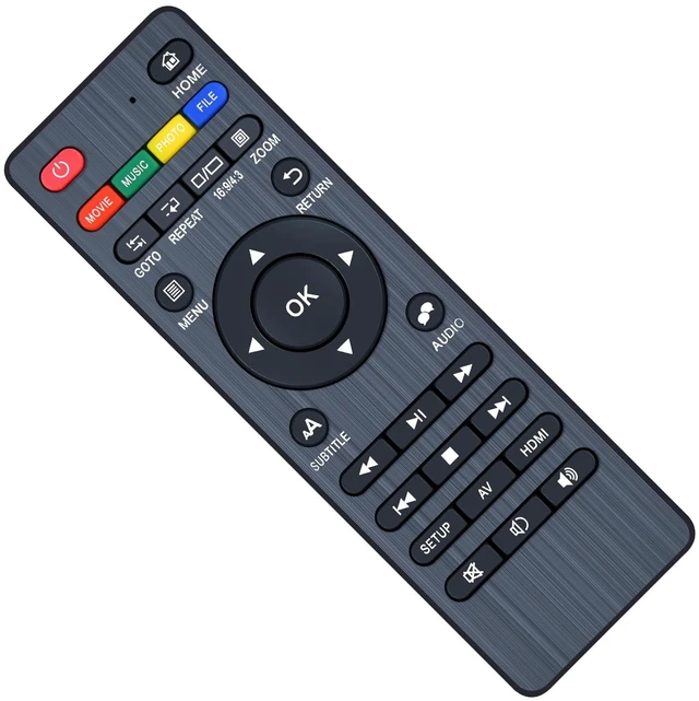 Main image of Replacement Remote Control for JLZNLC 4K Ultra HD Media Player A5 also for Micca 4K Ultra-HD Digital Media Player
