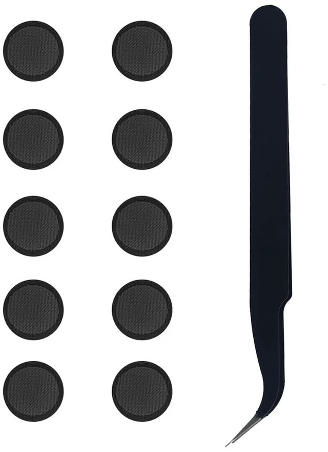 Main image of Earbuds Dust Filter Replacement for Beats Solo Buds,Dust Mesh Eartips,10 Pieces,Includes Tool Tweezers
