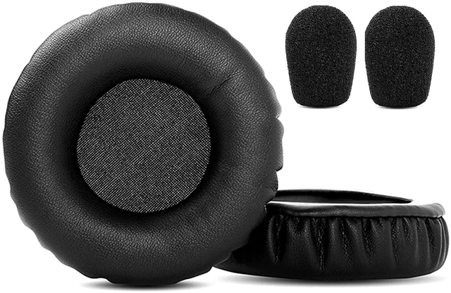 Main image of Premium Replacement Earpads Cushions Compatible with Jabra HSC011 UC Voice 550 MS Duo Wired USB Headphones Ear Pads with Softer Protein Leather and Memory Foam
