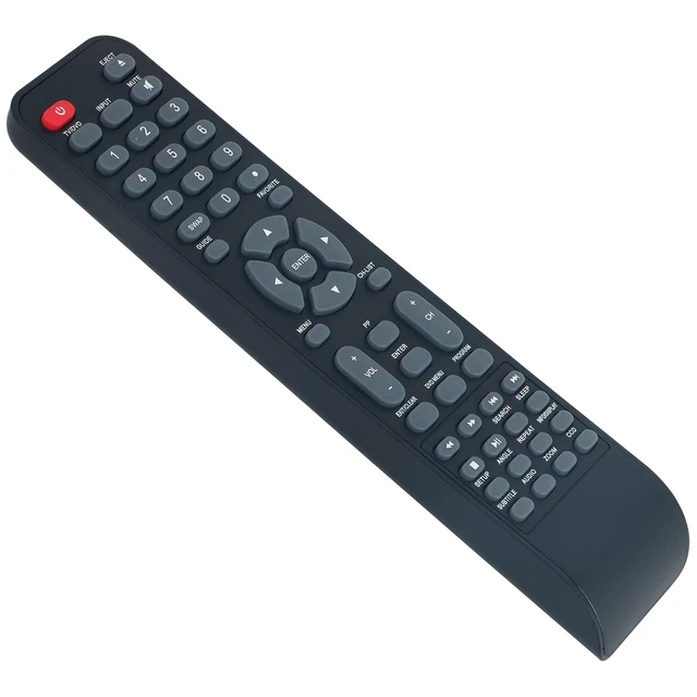 Alt view image 3 of 6 - 0212-62622-00R Replacement Remote Control Applicable for Polaroid TV/DVD Combo TDAC-01933 TDAC-02212 TLAC-03212 4641-TLXB TDAC-03212B TDAC-03212W TLAC-02255 TDAC01933 TDAC02212 TLAC02255 TDAC03212B