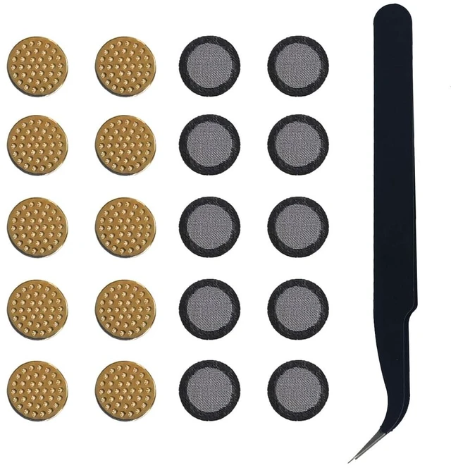 Main image of Replacement Dust Proof Filter Mesh for Sony & Edifier Earbuds Compatible with Sony WF-1000XM4 / WF-1000XM3 & Edifier TWS NB2 / NB2 Pro Earbuds,10 Pairs, Includes Tool Tweezers