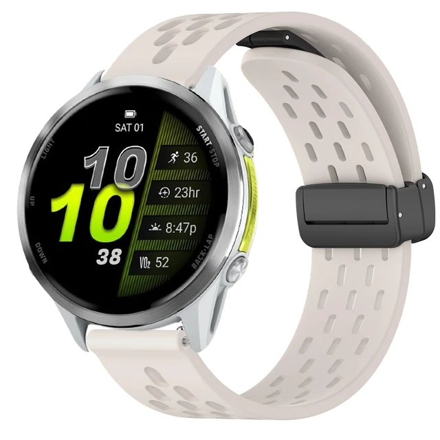 Main image of Compatible with Garmin Forerunner 970 bands, Quick Release Breathable Silicone Replacemet Band Straps Compatible with Garmin Forerunner 970
