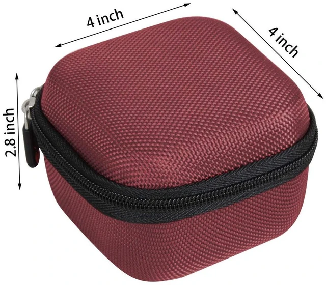 Alt view image 4 of 4 - Hard Travel Case for Beats Powerbeats Pro 2 / Beats Powerbeats Pro Wireless Noise Cancelling Workout Earbuds (Red)