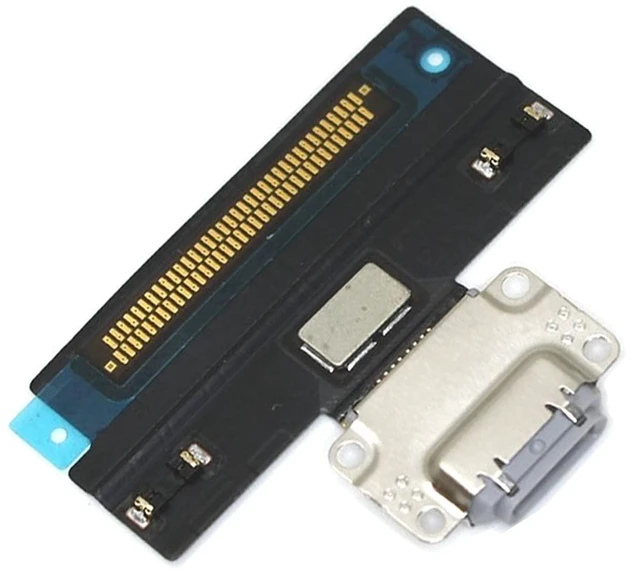 Main image of T Phael Charger Dock Connector Replacement Compatible with iPad Pro 10.5 Inch A1701 A1709 A1852 2017 10.5" Charging Port Assembly Flex Cable (Black)