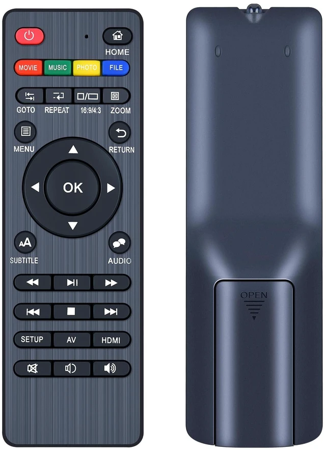 Main image of Replacement Remote for Micca Speck G3 G2 Speck 4K Ultra-HD Media Player Compatible With JLZNLC A5 4K Media Player, No Programming, Stable Signal, Fast Response